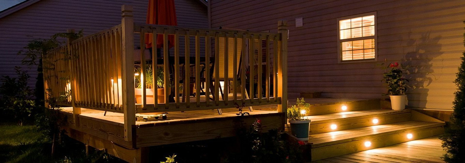 Garden and decking lighting