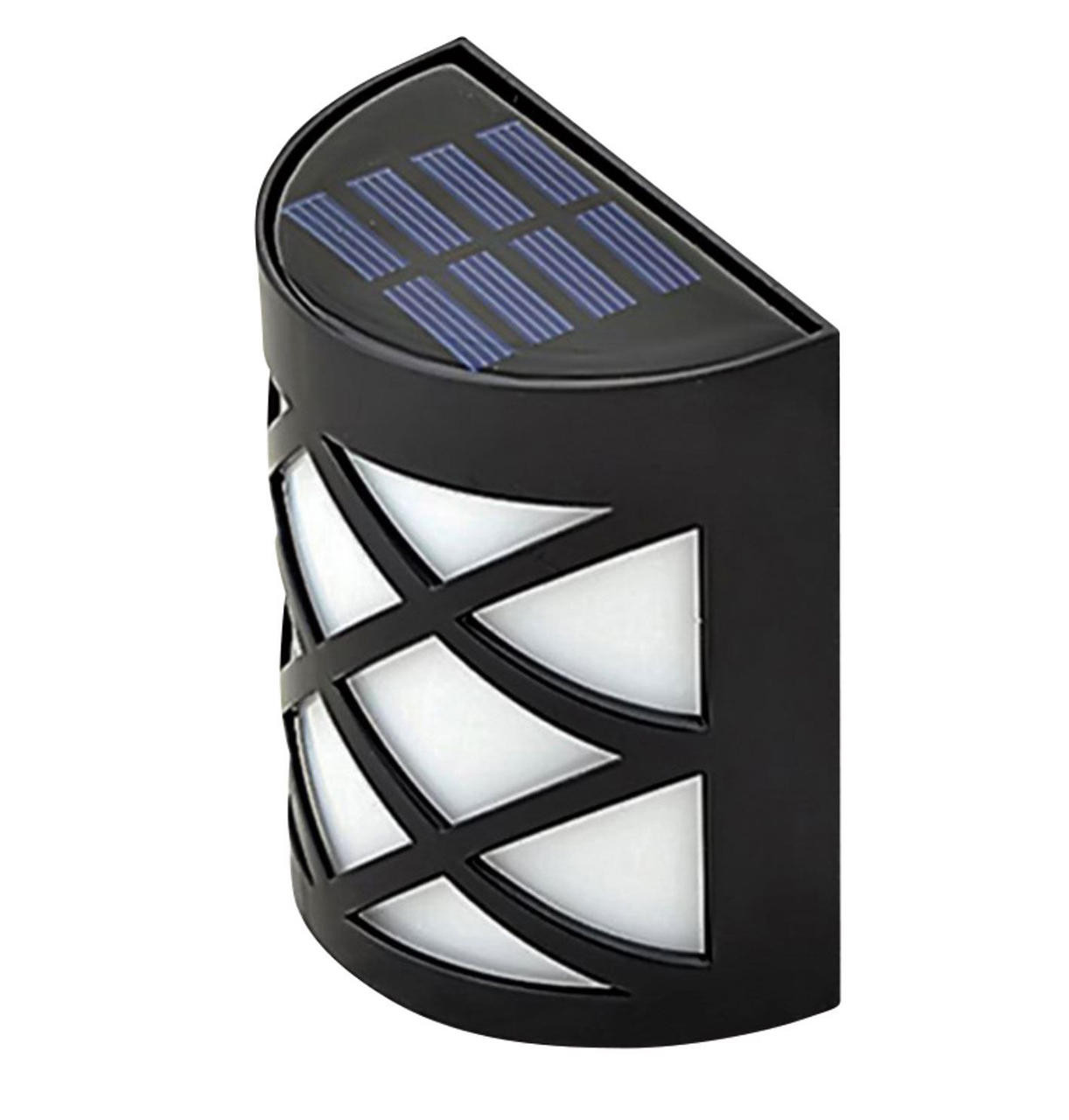 Solalite LED Solar Fence Light 2Pack Lightbulbs Direct