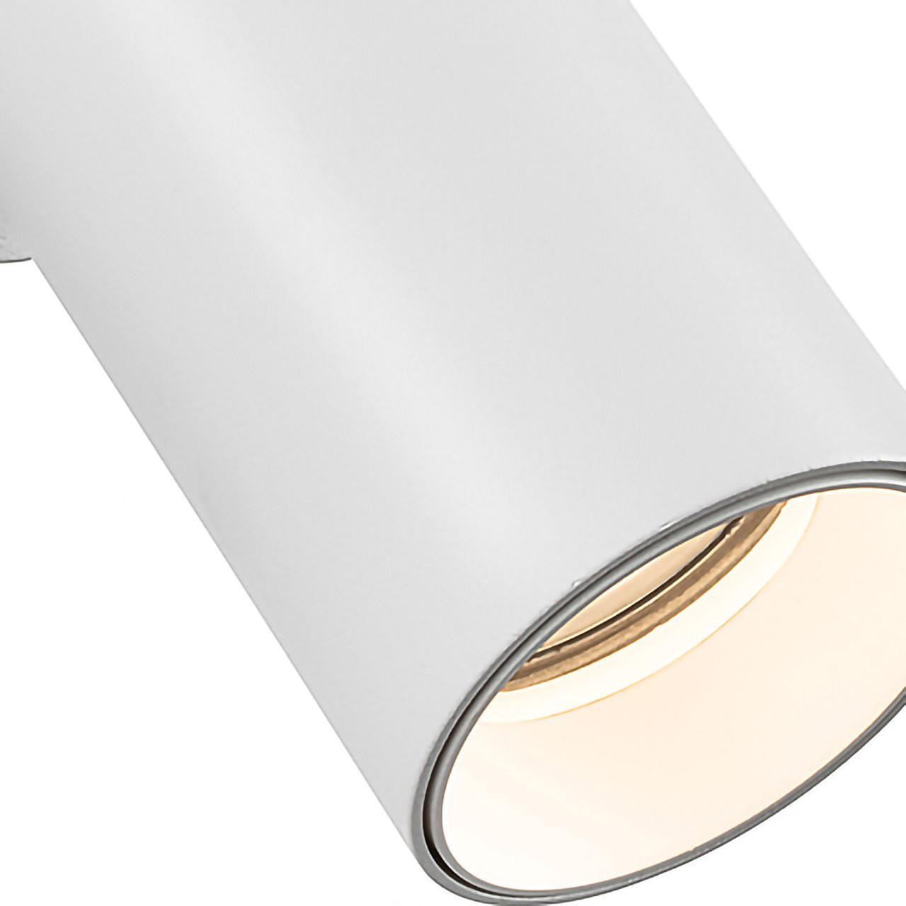 Firstlight Max Modern Style Wall Spotlight White Lightbulbs Direct