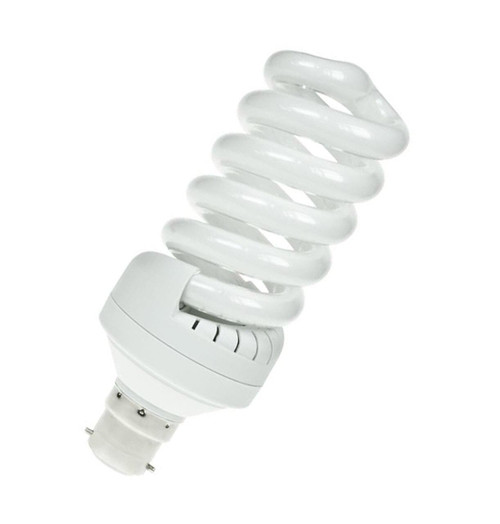 Prolite CFL Helix Spiral B22 30W 2700K HELIX/30W/BC Image 1