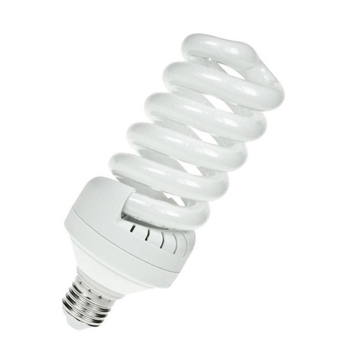 Prolite CFL Helix Spiral E27 30W 2700K HELIX/30W/ES Image 1 Prolite CFL Helix Spiral E27 30W 2700K HELIX/30W/ES Image 1