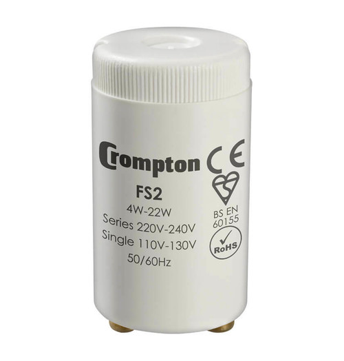 Crompton Fluorescent 4W-22W Series Starter FS2 Image 1