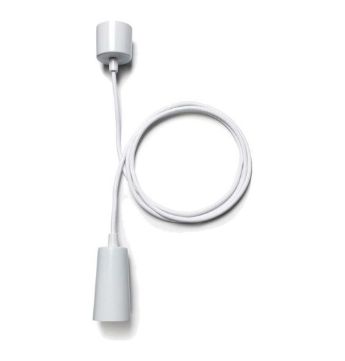 Plumen Designer Drop Pendant E27 8.4W 1302021201-White Image 1 Plumen Designer Drop Pendant E27 8.4W 1302021201-White Image 1