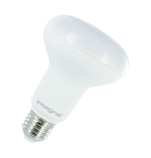 Integral LED R80 Reflector 14W E27 Dimmable Warm White 120° Frosted ILR80DD006 Image 1 Integral LED R80 Reflector 14W E27 Dimmable Warm White 120° Frosted ILR80DD006 Image 1