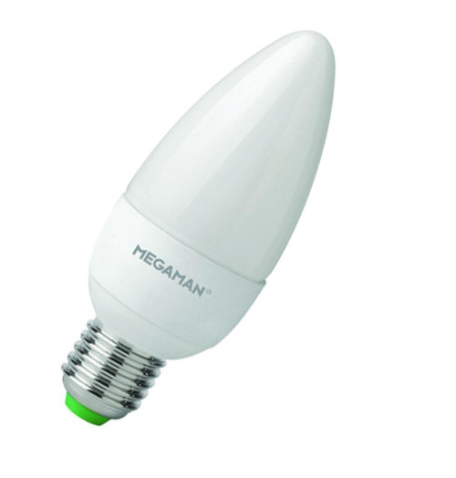 Megaman LED Candle 3.5W E27 Warm White Opal Image 1 Megaman LED Candle 3.5W E27 Warm White Opal Image 1