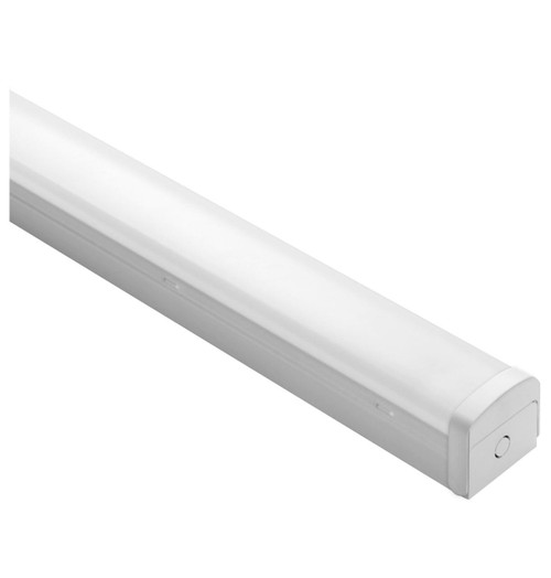 Phoebe LED 5ft Batten 30W Oracle 3-Hour Emergency Tri-Colour CCT 120° Diffused White Image 1