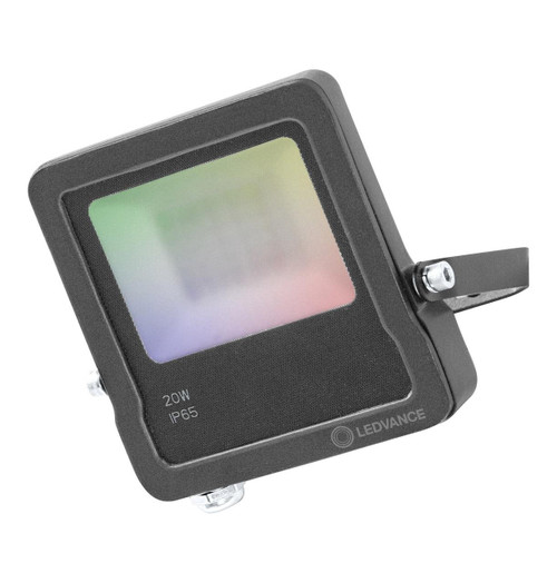 Ledvance 20W SMART+ WiFi Dimmable LED Floodlight Warm White + Multicolour Image 1