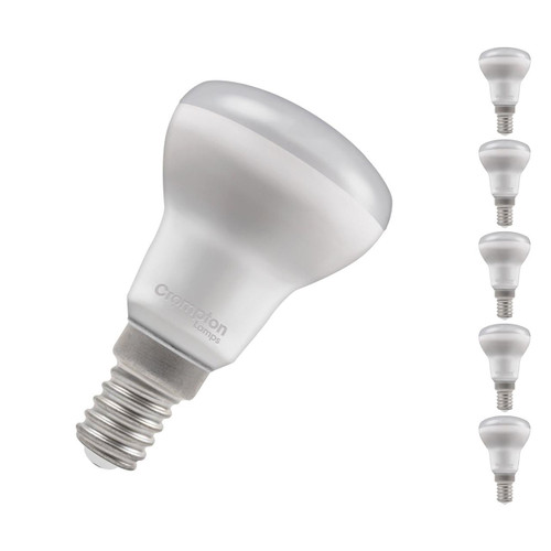 Crompton LED R39 Reflector Light Bulbs E14 2.2W Warm White 2700K Spotlight Small Screw (5 Pack)