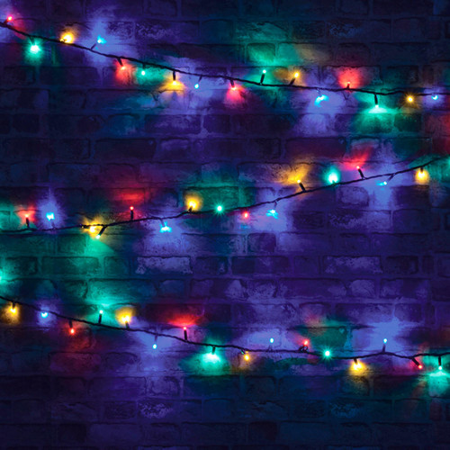Lyyt 8m 100 Multicolored LED Connectable Outdoor String Lights Image 1 Lyyt 8m 100 Multicolored LED Connectable Outdoor String Lights Image 1