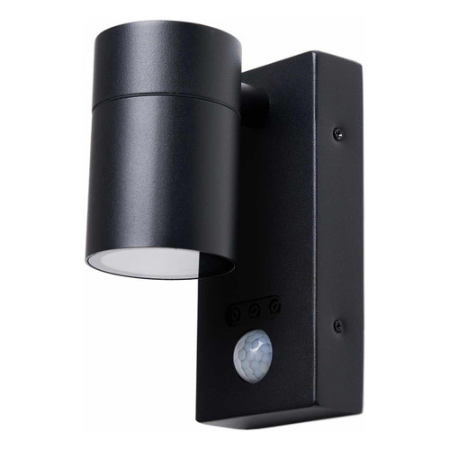 Zink LETO Outdoor Downlight with PIR Textured Black 1 Zink LETO Outdoor Downlight with PIR Textured Black 1