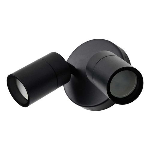 Zink LETO Adjustable Twin Outdoor Spotlight Black 1 Zink LETO Adjustable Twin Outdoor Spotlight Black 1