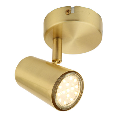 Inlight Harvey Adjustable Ceiling Spotlight Satin Brass 1