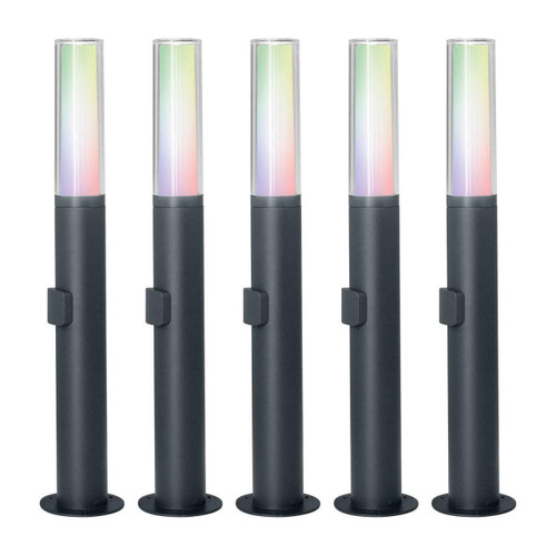 Ledvance 7.5W SMART+ WIFI FLARE 60cm Post Light Warm White + Multicolour Image 5 pack
