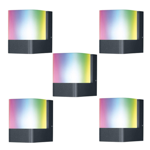 Ledvance 13.5W SMART+ WIFI CUBE wall light Warm White + Multicolour Image 5 pack