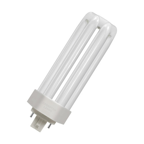 Crompton LED PLT-E 10W Universal 4-Pin Triple Turn TE-Type Direct to Mains Warm White Opal