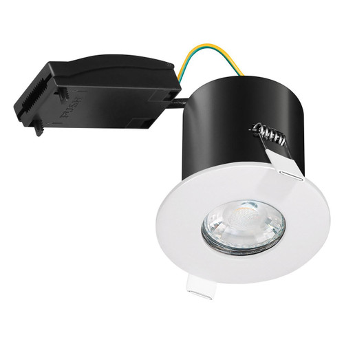 Phoebe LED GU10 Fire Rated Downlight Firesafe White Fixed 1 Phoebe LED GU10 Fire Rated Downlight Firesafe White Fixed 1