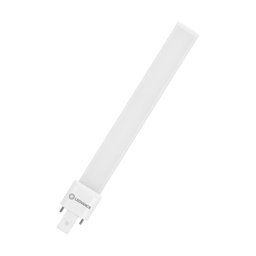 Ledvance LED DULUX® S11 PLS 6W 2-Pin Value Class EM & AC Mains Cool White Frosted