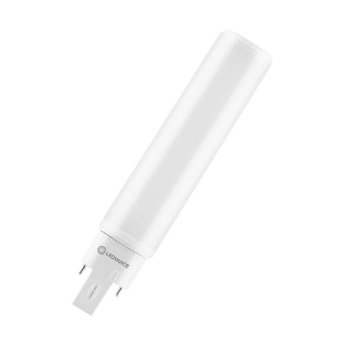 Ledvance LED DULUX® D/E26 PLT-E 10W 4-Pin Value Class HF & AC Mains Cool White Frosted 1