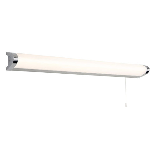 Firstlight Amari LED 65cm Light Bar 9.7W with On/Off Pull Cord Cool White in Chrome and Opal Image 1