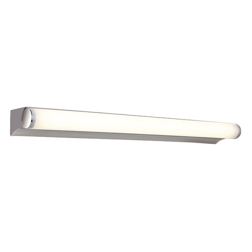 Firstlight Polaris Modern Style LED 610mm Light Bar 13W Cool White in Chrome and Opal Image 1