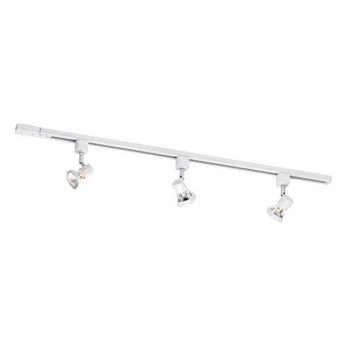 Firstlight Modern Style 1-Metre 3-Light Track Light Kit White Image 1