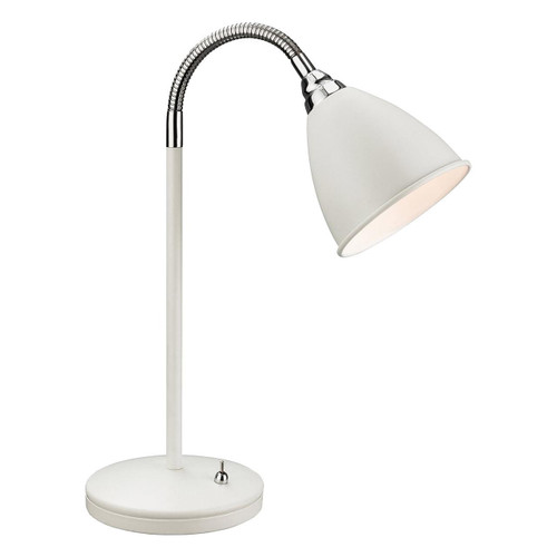 Firstlight Bari Modern Style Desk Lamp White Image 1