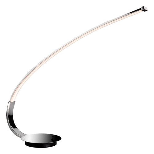 Firstlight Arco Modern Style LED Table Lamp 8.5W with On/Off Switch Warm White Chrome Image 1 Firstlight Arco Modern Style LED Table Lamp 8.5W with On/Off Switch Warm White Chrome Image 1