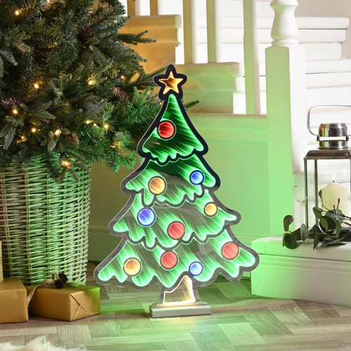Festive 60cm Tree Infinity Light 1 Festive 60cm Tree Infinity Light 1