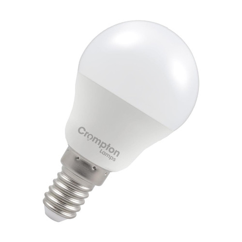 Crompton Lamps LED Golfball 5.9W E14 Dimmable Cool White Opal (60W Eqv) Crompton Lamps LED Golfball 5.9W E14 Dimmable Cool White Opal (60W Eqv)