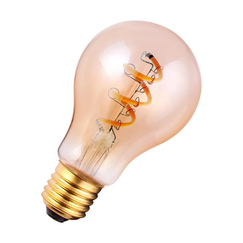 Bell LED GLS 4W E27 Dimmable Vintage Soft Coil Extra Warm White Amber (15W Eqv)