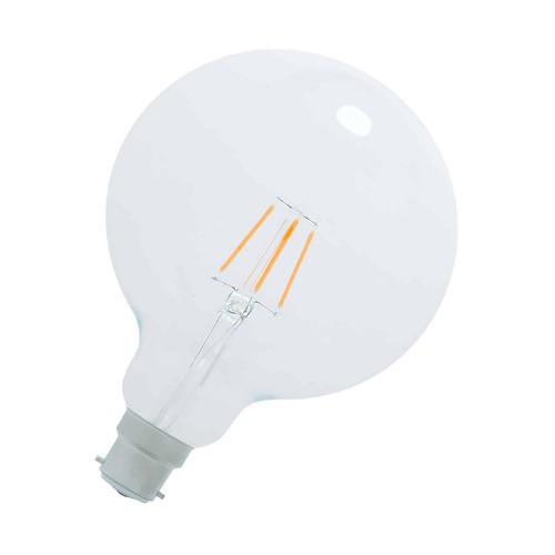Opus LED G125 Globe 5W B22 Dimmable Extra Warm White Clear (60W Eqv) 2 Opus LED G125 Globe 5W B22 Dimmable Extra Warm White Clear (60W Eqv) 2