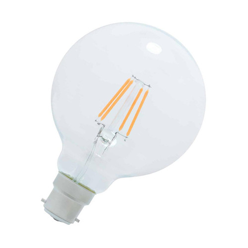 Opus LED G95 Globe 5W B22 Dimmable Extra Warm White Clear (60W Eqv) 2