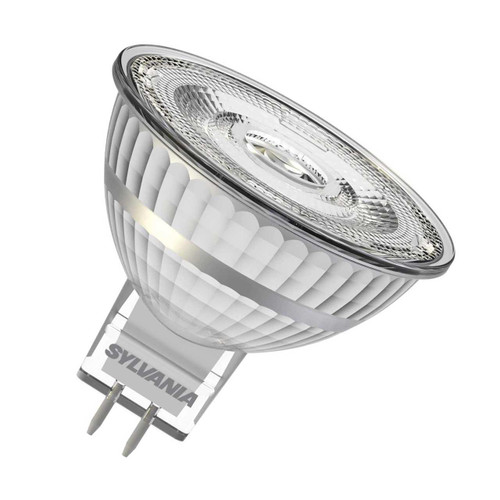 Sylvania LED MR16 Spotlight 5.8W GU5.3 12V Dimmable RefLED Warm White (35W Eqv) Sylvania LED MR16 Spotlight 5.8W GU5.3 12V Dimmable RefLED Warm White (35W Eqv)