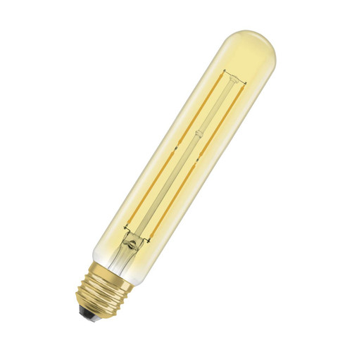 Osram LED T30 Tubular 4W E27 Vintage 1906 188mm Extra Warm White Clear (35W Eqv)