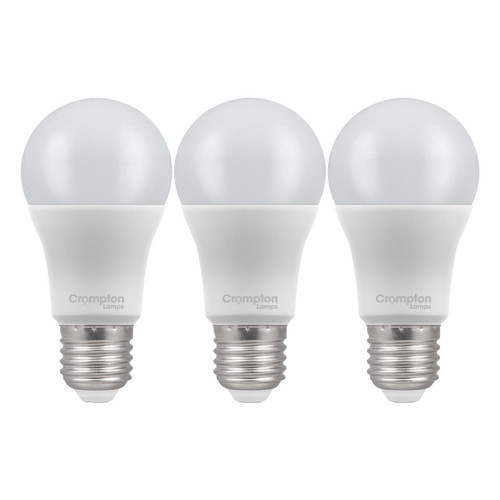 Crompton Lamps LED GLS 13W E27 Dimmable (3 Pack) Warm White Opal (100W Eqv) Crompton Lamps LED GLS 13W E27 Dimmable (3 Pack) Warm White Opal (100W Eqv)