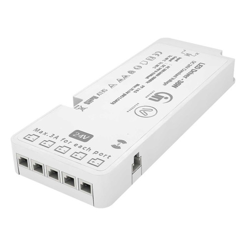Culina Konect Plug & Play 36W 5 Port Driver White 1 Culina Konect Plug & Play 36W 5 Port Driver White 1