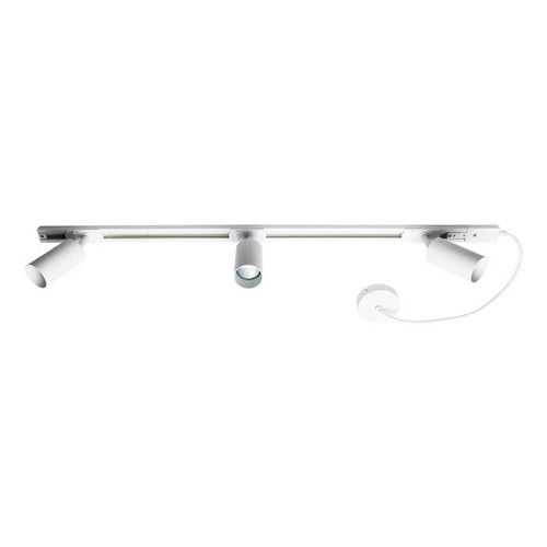 Inlight Cayo 3 Head 1m Track Light Kit in White 1 Inlight Cayo 3 Head 1m Track Light Kit in White 1