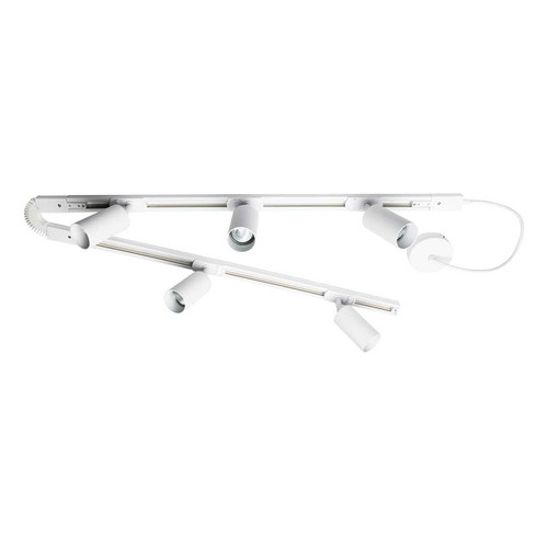 Inlight Cayo 5 Head 2 x 0.8m Track Light Kit in White 1 Inlight Cayo 5 Head 2 x 0.8m Track Light Kit in White 1