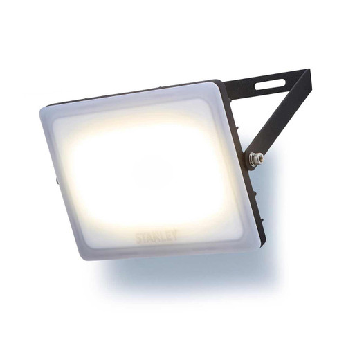 Stanley Frosted 50W LED Floodlight in Black 1 Stanley Frosted 50W LED Floodlight in Black 1