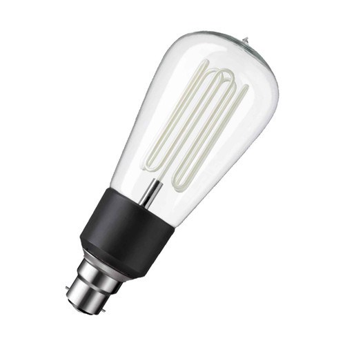 Urban Cottage Industries CFL ST64 7.7W B22 Dimmable Extra Warm White Clear