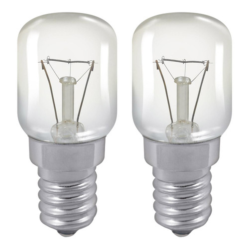 Status 15W Fridge E14 Dimmable Warm White Clear (2-Pack)