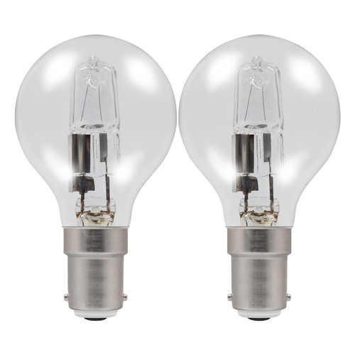 Status Halogen Golfball 28W B15 Dimmable Energy Saver Warm White Clear (2-Pack) 1 Status Halogen Golfball 28W B15 Dimmable Energy Saver Warm White Clear (2-Pack) 1