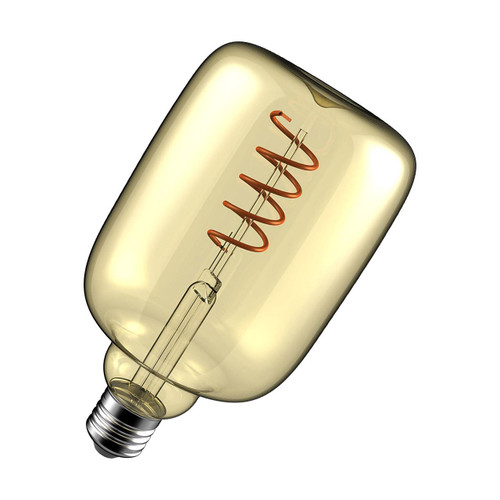 Crompton Lamps LED 4W E27 Decorative Aureum Vase 95mm Extra Warm White Golden