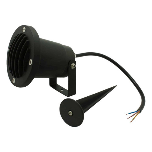 Opus Adjustable Garden Spike / Wall Light Black Opus Adjustable Garden Spike / Wall Light Black
