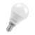 Crompton LED Golfball Light Bulb E14 4.2W Cool White 4000K Round Small Screw Thermal Plastic Opal