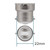 BC-B22d Bayonet cap (22mm)