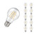 Crompton Lamps LED GLS 4.2W E27 Dimmable Filament (10 Pack) Warm White Clear (40W Eqv)