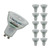 Crompton Lamps LED GU10 Spotlight 4W Dimmable (10 Pack) Cool White 35° (50W Eqv) 1