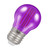 Crompton Lamps LED Golfball 4.5W E27 Harlequin IP65 Purple Translucent Image 1