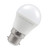 Crompton Lamps LED Golfball 5W B22 Dimmable (10 Pack) Warm White Opal (40W Eqv)